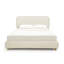 Lit nuage bouclé doux de style crème-19393871-18522144
