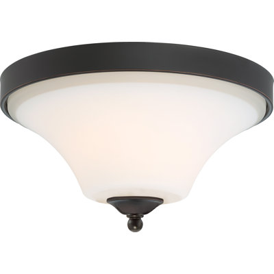 Plafonnier encastré 14,38 po 2 lumières Bertelli