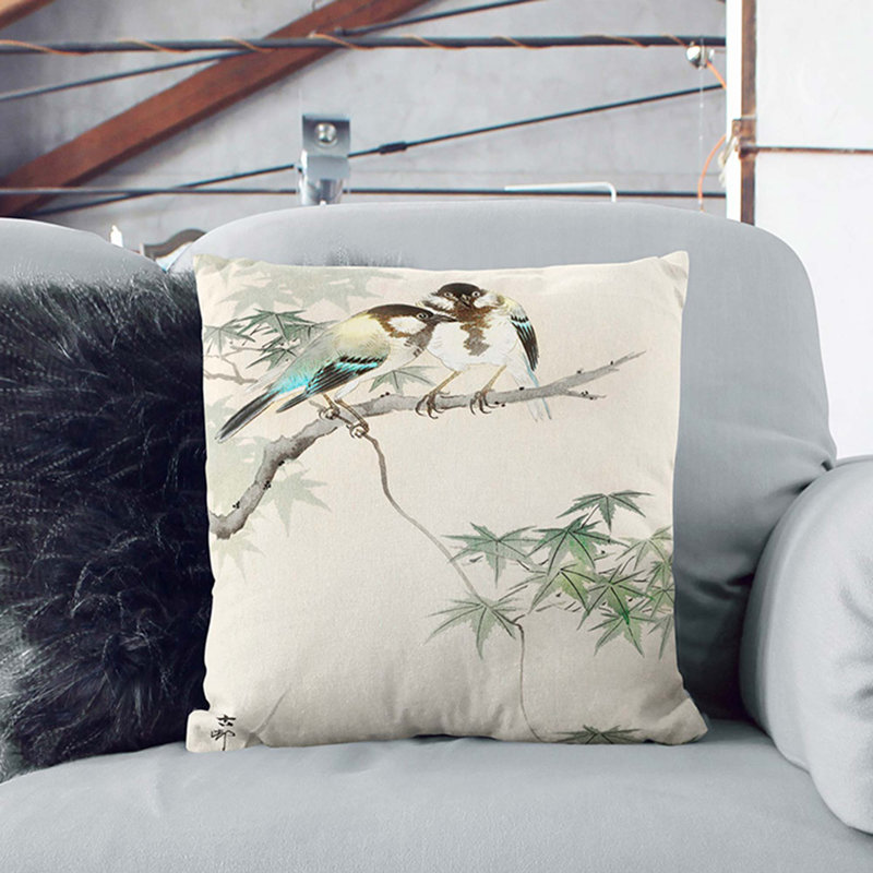 Square Throw Cushion, 40cm H x 40cm W x 15cm D