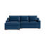 Lucca Leather Chaise Sectional-739101081-739101082