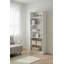 Garde-robe en bois blanc 32 po avec cinq tablettes Prosper
