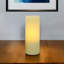 Bougie colonne sans flamme 5 po ivoire