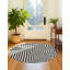 Tapis contemporain noir et blanc Bello-552257930