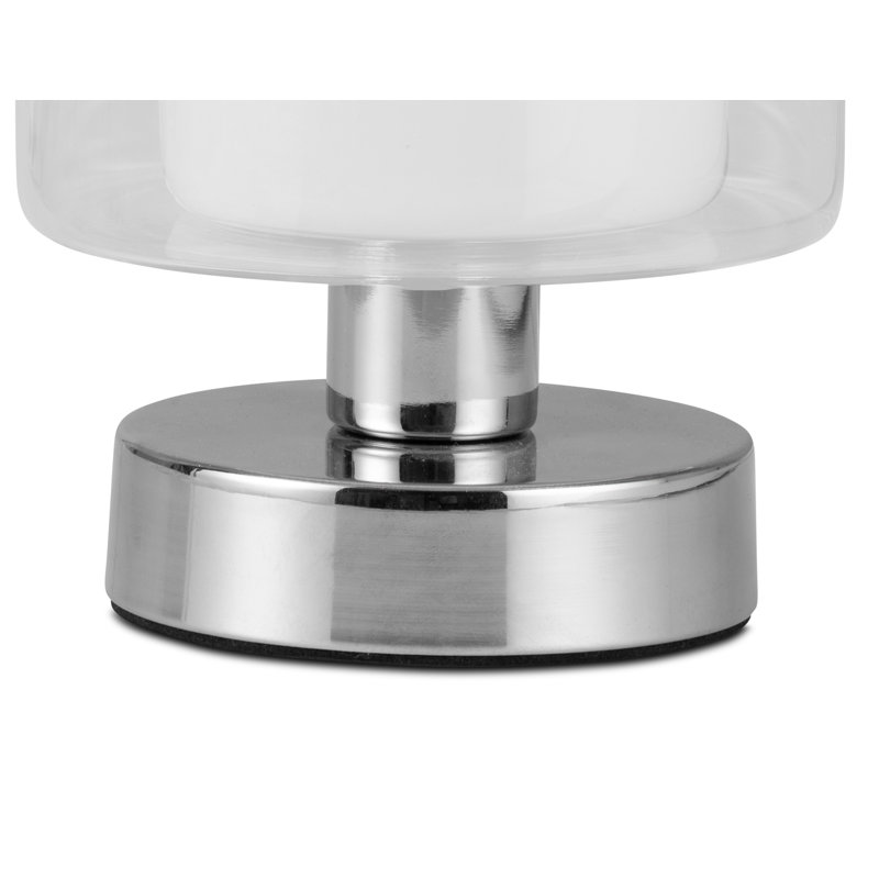 Lulworth Chrome Plinth Table Lamp