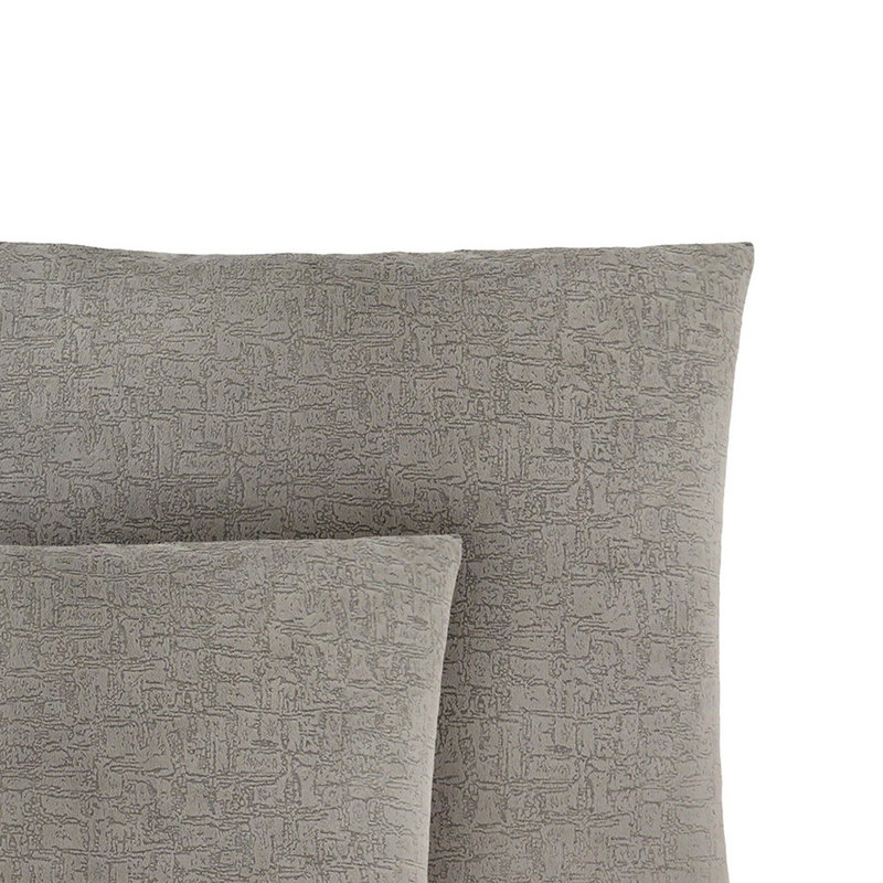 Pillows, Set Of 2, 18 X 18 Square, Insert Included, Accent, Sofa, Couch, Bedroom, Polyester, Gray Mosaic