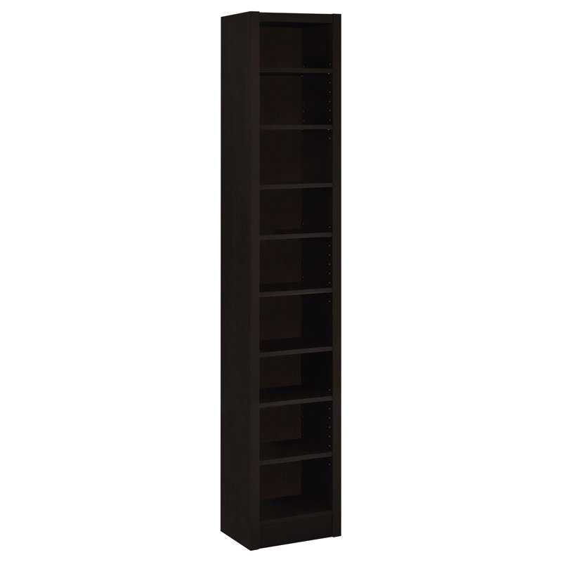 Eliam 71-Inch 9-Shelf Bookcase Cappuccino