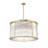Izabela 9 - Light Steel Dimmable Drum Chandelier-1928070654