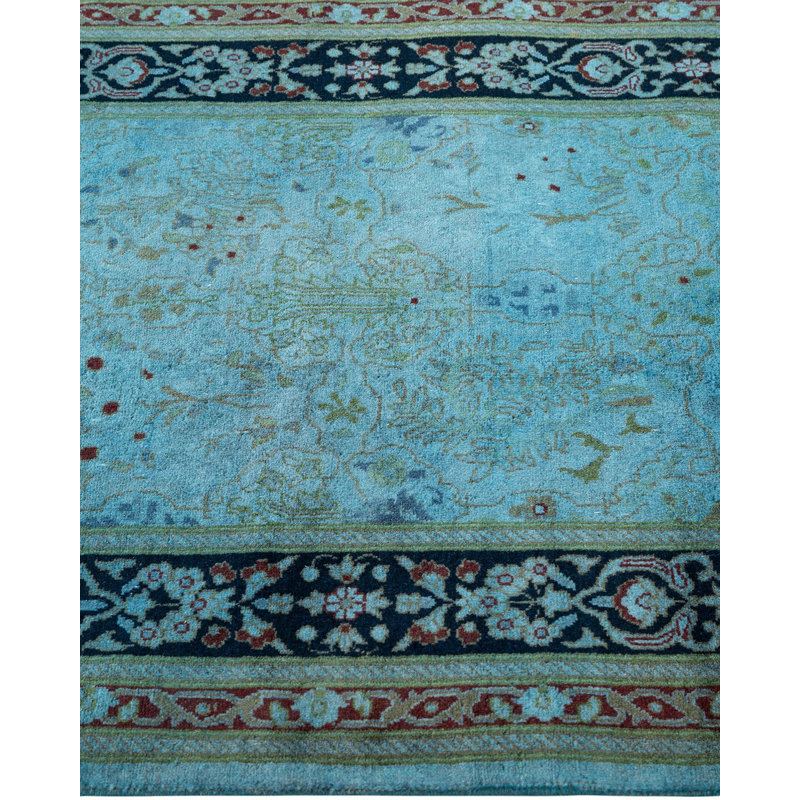 Zafirah One-of-a-Kind 2' 6" X 18' 1" Hand Knotted Area Rug