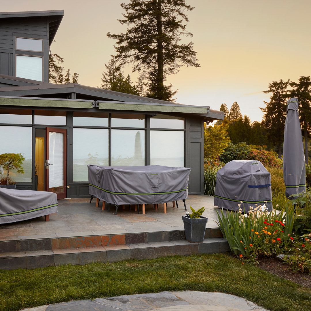 Pierce Water Proof Fire Pit Cover Arlmont & Co. 