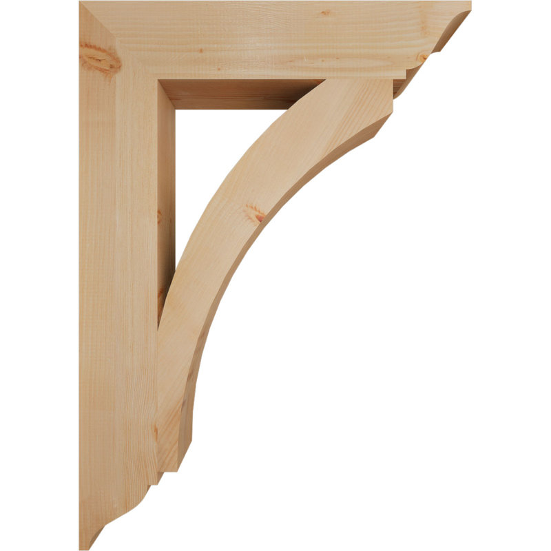 Thorton Traditional Bracket, 42"H x 5.5"W x 30"D, Douglas Fir (Smooth)