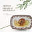Spode Woodland Rectangular Platter - Turkey Brown/White