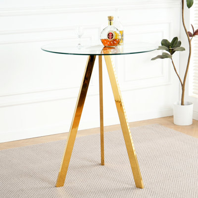 Élégant siège de bar en velours avec pieds dorés et comptoir en verre, ergonomique, hydrofuge, chaises de table de 250 lb avec pieds en verre trempé, imperméable, capacité de charge