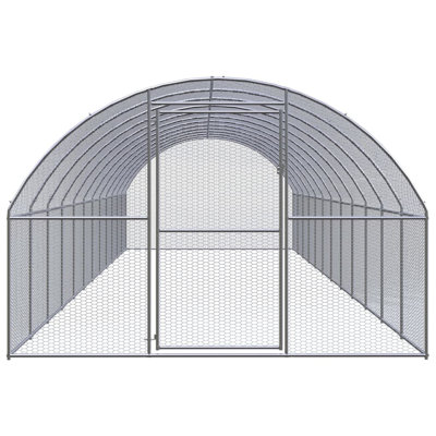 Cage à poulet résistante aux intempéries