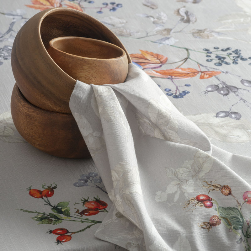 Serviette 100% coton Maison d'Hermine Equinoxe - 20 po x 20 po, gris