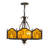 Beckles 4 - Light Dimmable Geometric Chandelier