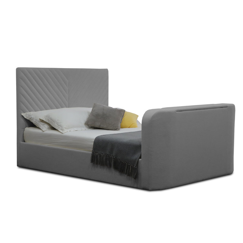 Caelub Upholstered Ottoman Storage Bed, Double (4'6)