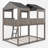 Full Over Full House Bunk Bed-1307237078