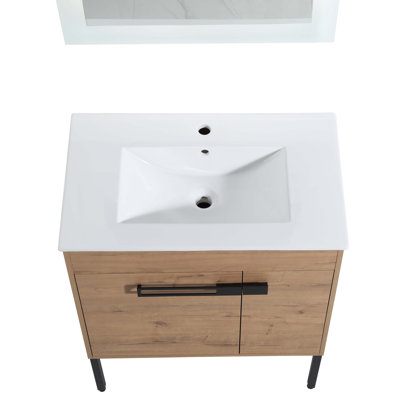 Meuble-lavabo avec lavabo, meuble-lavabo autoportant ou flottant