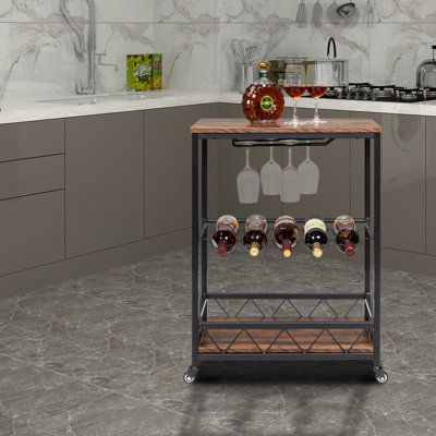 Abdulrazak 80 cm W Kitchen Island with Top