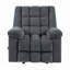 Chenille Upholstered Reclining Chair-495831459