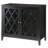 Black Console Table With Shelf Inside