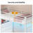 Twin Size Metal Loft Bed With Stairs, 8 Storage Drawers, Led Loft Bed With Storage Stairs-1116306238