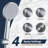 Rain Dual Shower Head 1.8 GPM with Aerating-89202319