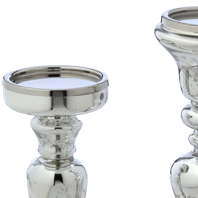 10" Mercury Candle Holder