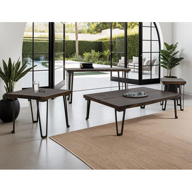 Deluxe Cocktail Table, 17.5"H x 47.25"Lx 35.5"W