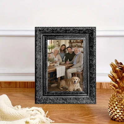 Cadre photo 3 pièces 8 "x 10" noir chaud pour cadeaux de fête des pères