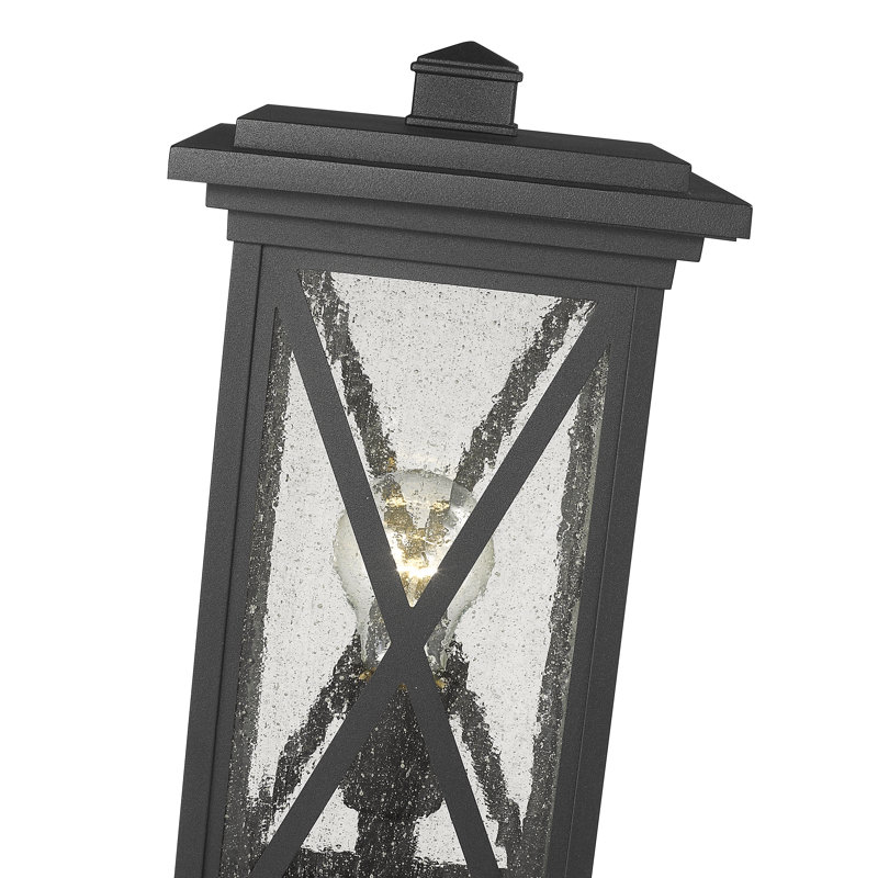 Luminaire suspendu à 1 lumière Thorpe, H 18,25 po x l 7,5 po x P 7,5 po
