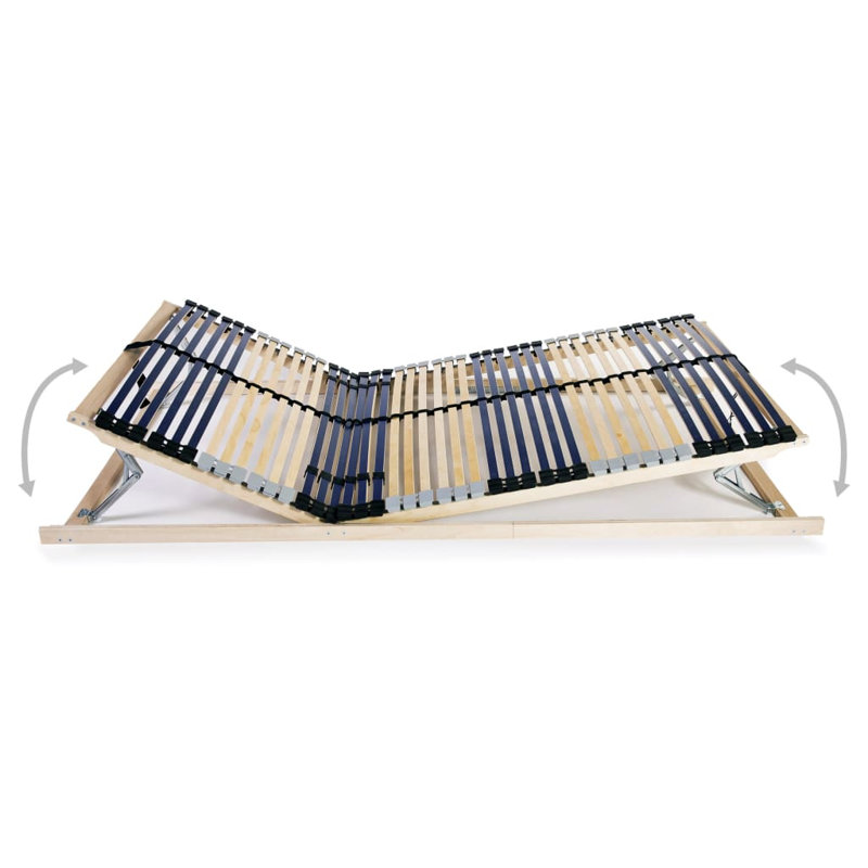 Gillian Platform Bed, Double (4'6), Blue