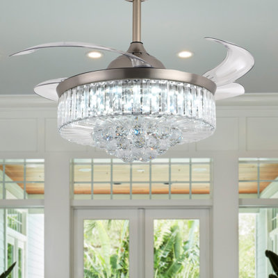 Jadarien Ceiling Fan with LED Lights