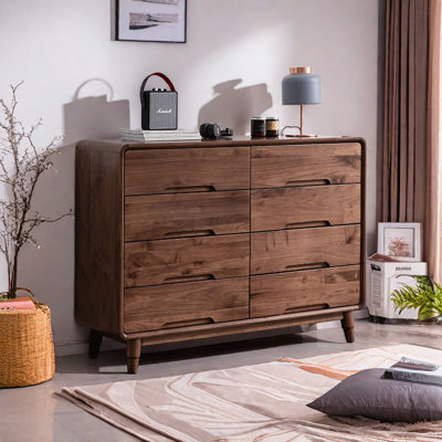 Commode d'appoint en bois massif Jonathen