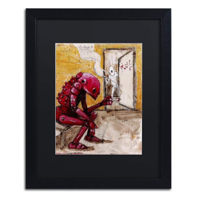 Jonati Obsolete «Craig Snodgrass», reproduction d'art sur toile encadrée, H 20 po x l 16 po x P 0,5 po, Noir