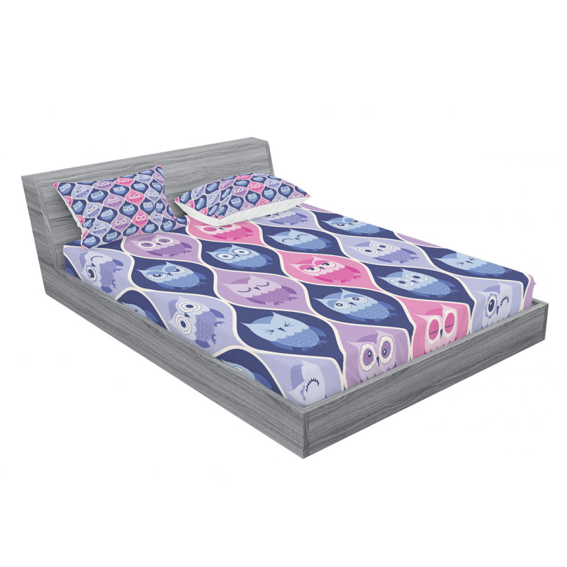 Microfiber Sheet Set, Full Sheet Set with Fitted Sheet