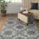 Hand Hooked Performance Geometric Rug