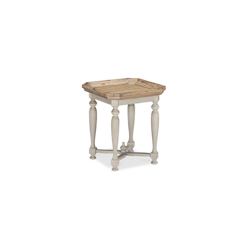 Amalia End Table Stonewash/ Mist Grey, Stone Wash