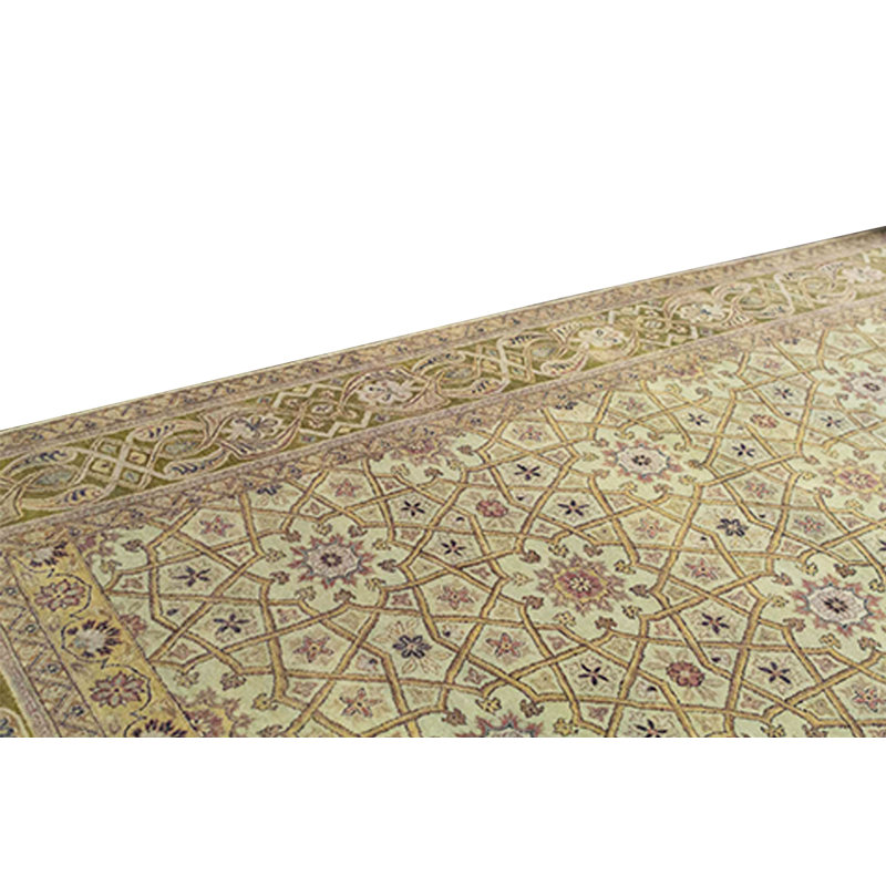 Wool Oriental Area Rug, Rectangle 9'1" x 12'2"