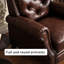Fauteuil inclinable réglable en similicuir pour balcon-1734255533