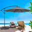 Parasol suspendu d'extérieur 10 pi Brunet-861279438