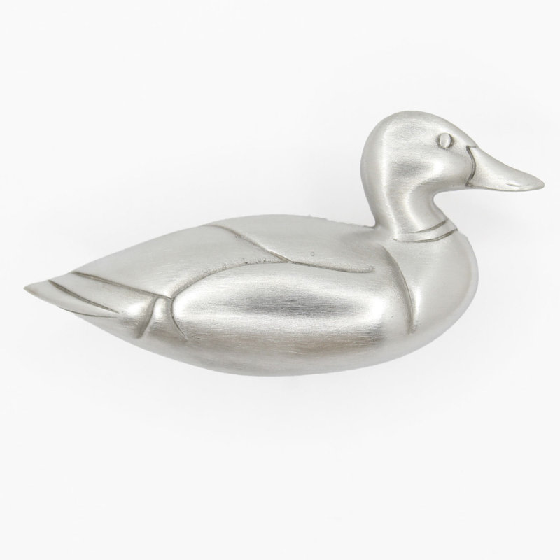 3.3" Mallard Duck Right Facing Knob