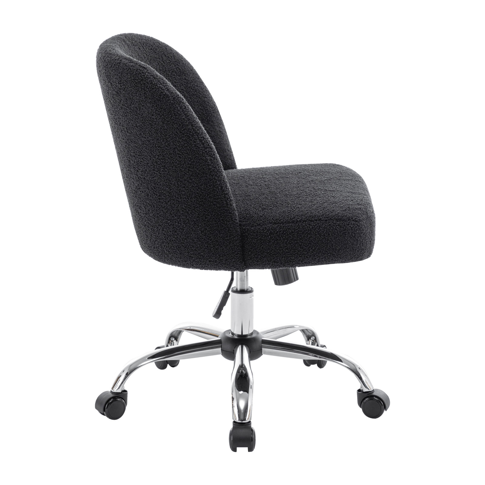 Brodyn Sherpa Office Chair, Black