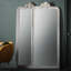 Brechin Wood Flat Wall Mirror-104660385