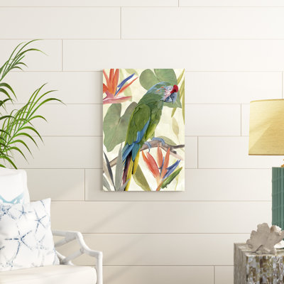 Composition de perroquet tropical I