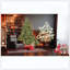 Arbre de Noël pleine forme, branches mixtes en PE / PVC, 2673 pointes, base large pour les espaces spacieux, structure à charnières, support en métal stable