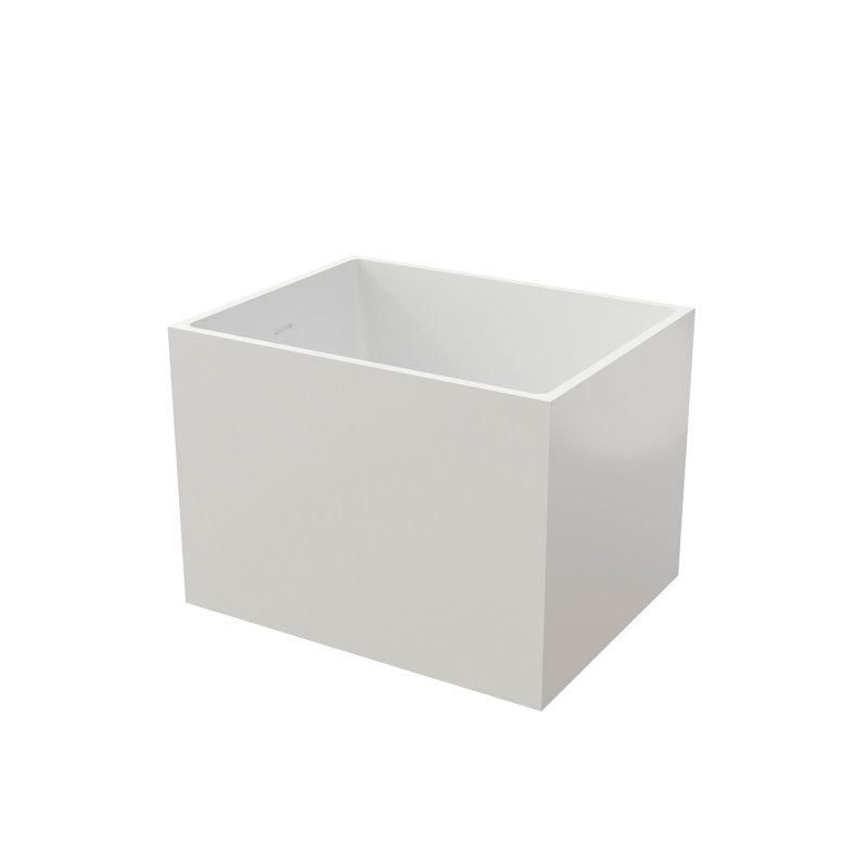 Baignoire rectangulaire en acrylique de 35 po, blanc brillant, expérience de trempage réfléchie, longue durée, finition, conception peu encombrante, baignoire exceptionnelle simplifiée, confort exceptionnel avec siège intégré,