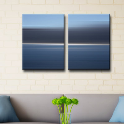 " Blur Stripes XXXIII " by Tristan Scott 2 - Pieces