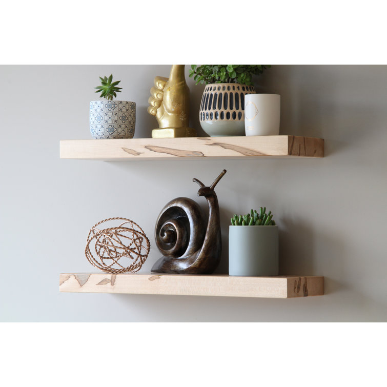 Maple Floating Shelf