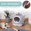 Polypropylene Enclosed Litter Box with Scoop